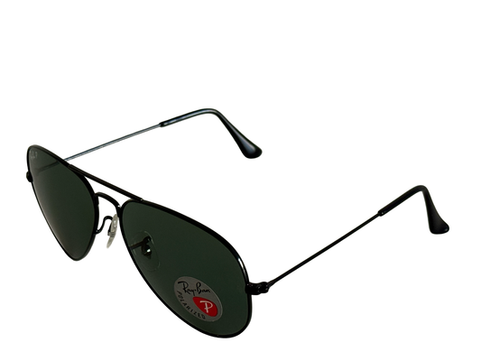 Aviator Black 58 Polarized