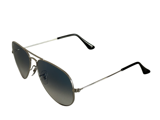 Aviator Silver 58 Gradient