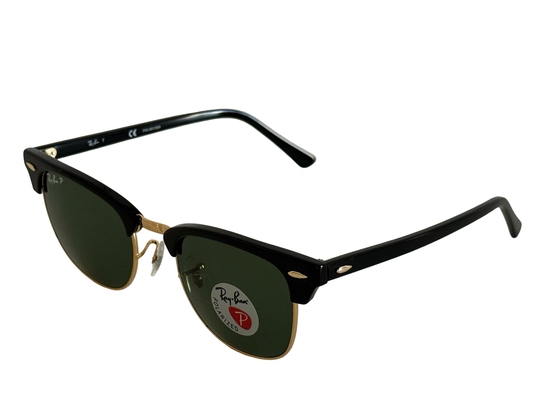 Clubmaster Black 51 Polarized
