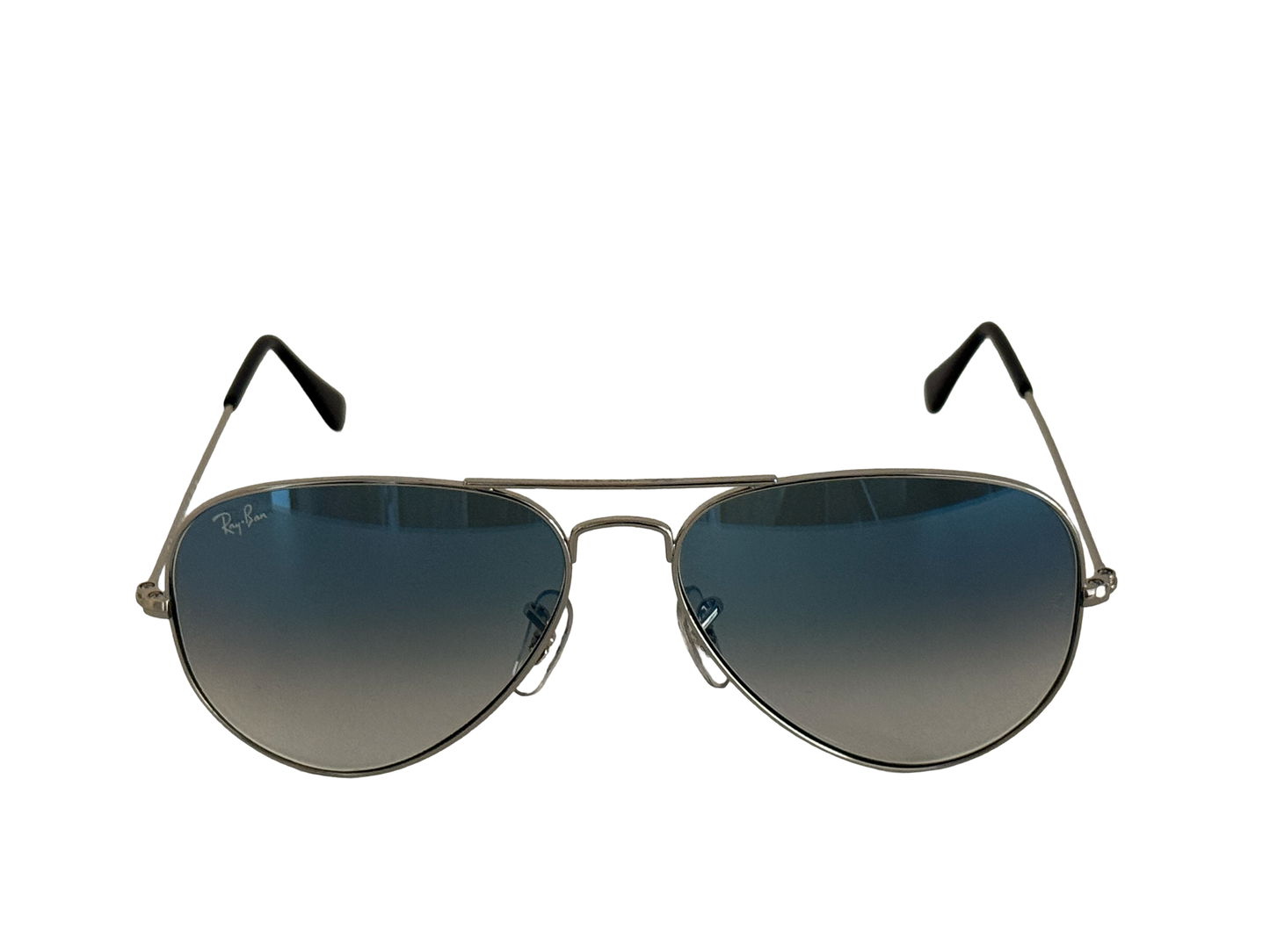 Aviator Silver 58 Gradient